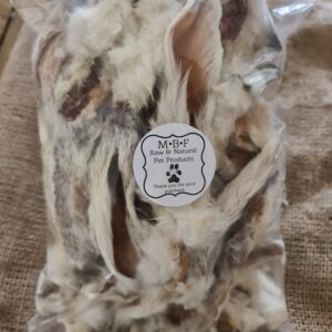Dried Rabbit ears with Hair 500g/1kg